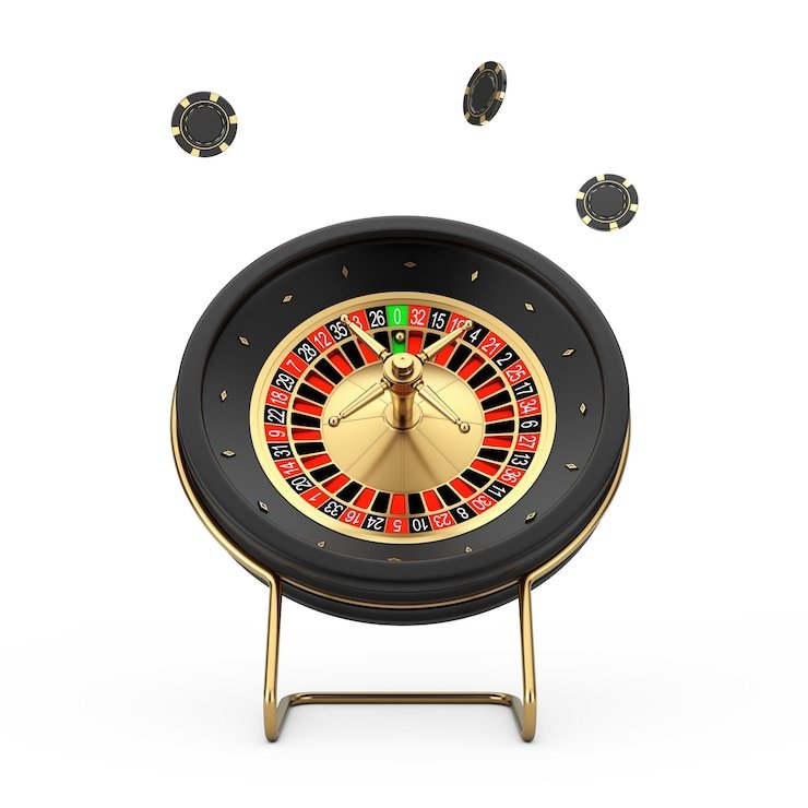 Meja No Commission Baccarat di lutris dengan kartu yang tersusun rapi